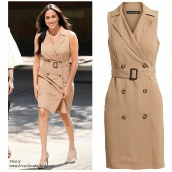 Banana Republic Dresses & Skirts - Banana Republic Trench Dress ASO Meghan Markle 10